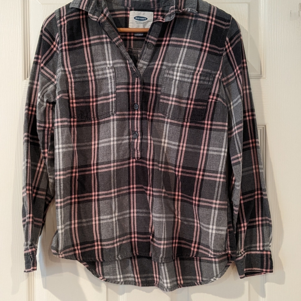 Old Navy half button down - Small